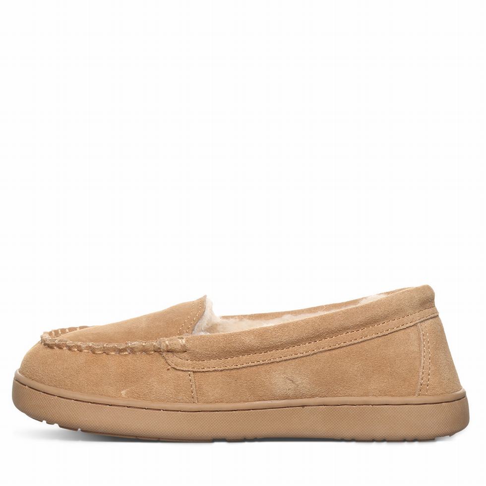 Women Bearpaw Angel Slippers Brown | GTS9347VW