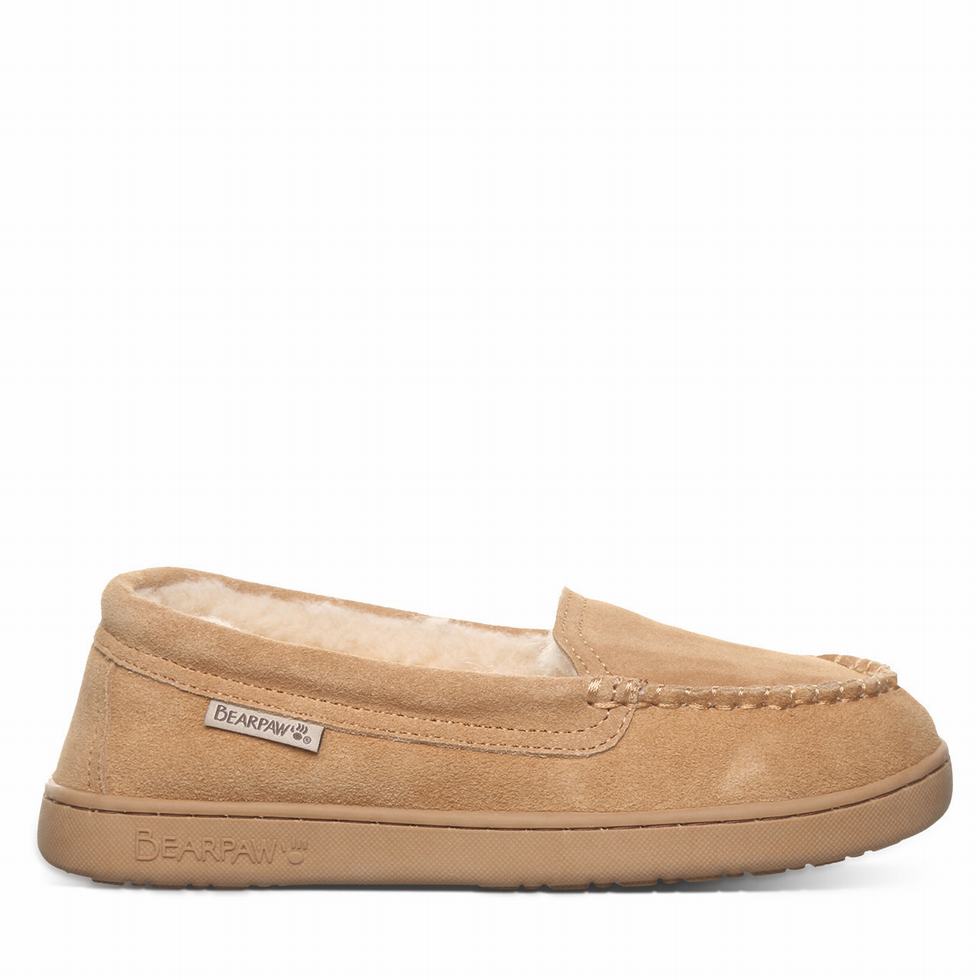 Women Bearpaw Angel Slippers Brown | GTS9347VW