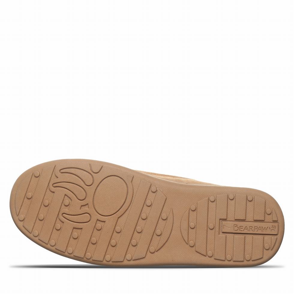 Women Bearpaw Angel Slippers Brown | GTS9347VW