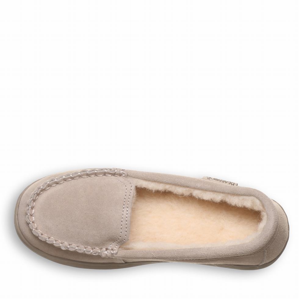 Women Bearpaw Angel Slippers Brown | ZZY2528NV