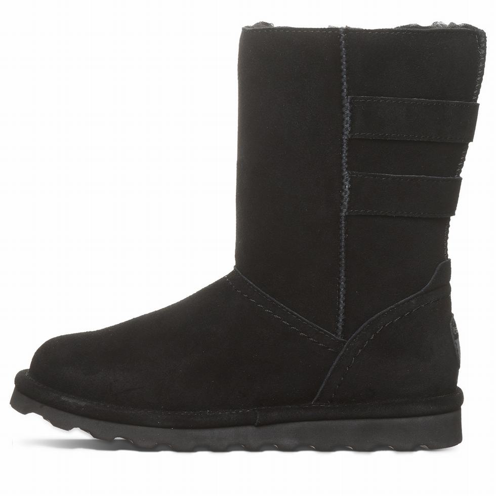 Women Bearpaw Aurelia Boots Black | ZNI8992RG