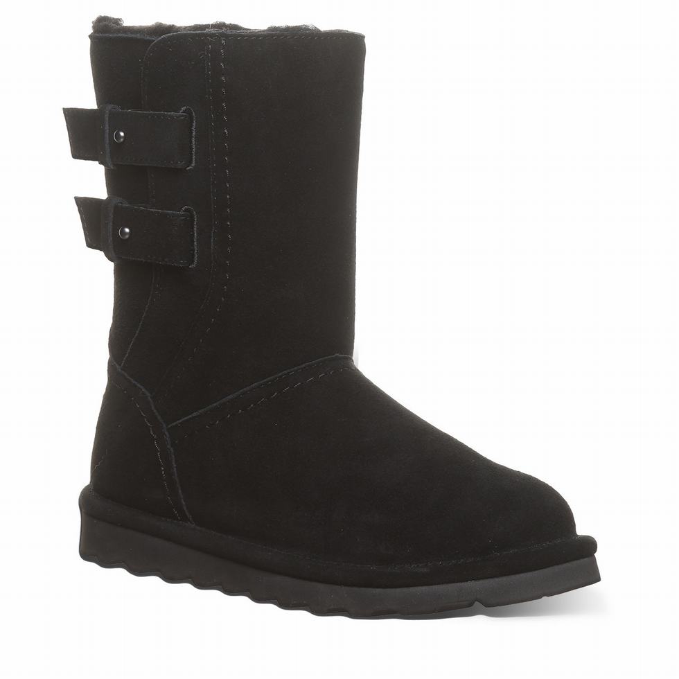 Women Bearpaw Aurelia Boots Black | ZNI8992RG