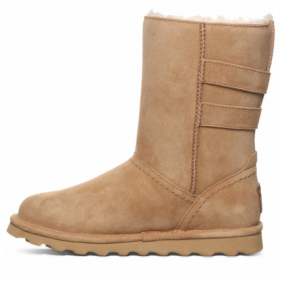 Women Bearpaw Aurelia Boots Brown | TOZ9025XU