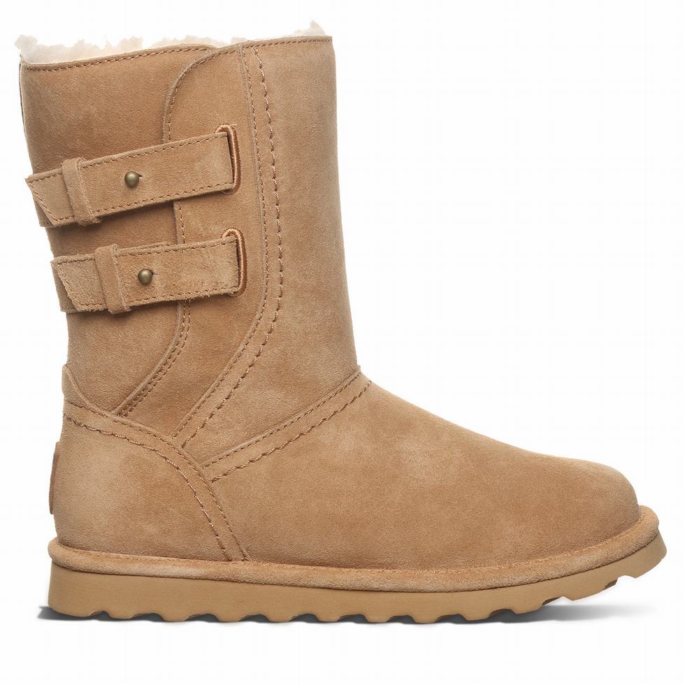 Women Bearpaw Aurelia Boots Brown | TOZ9025XU