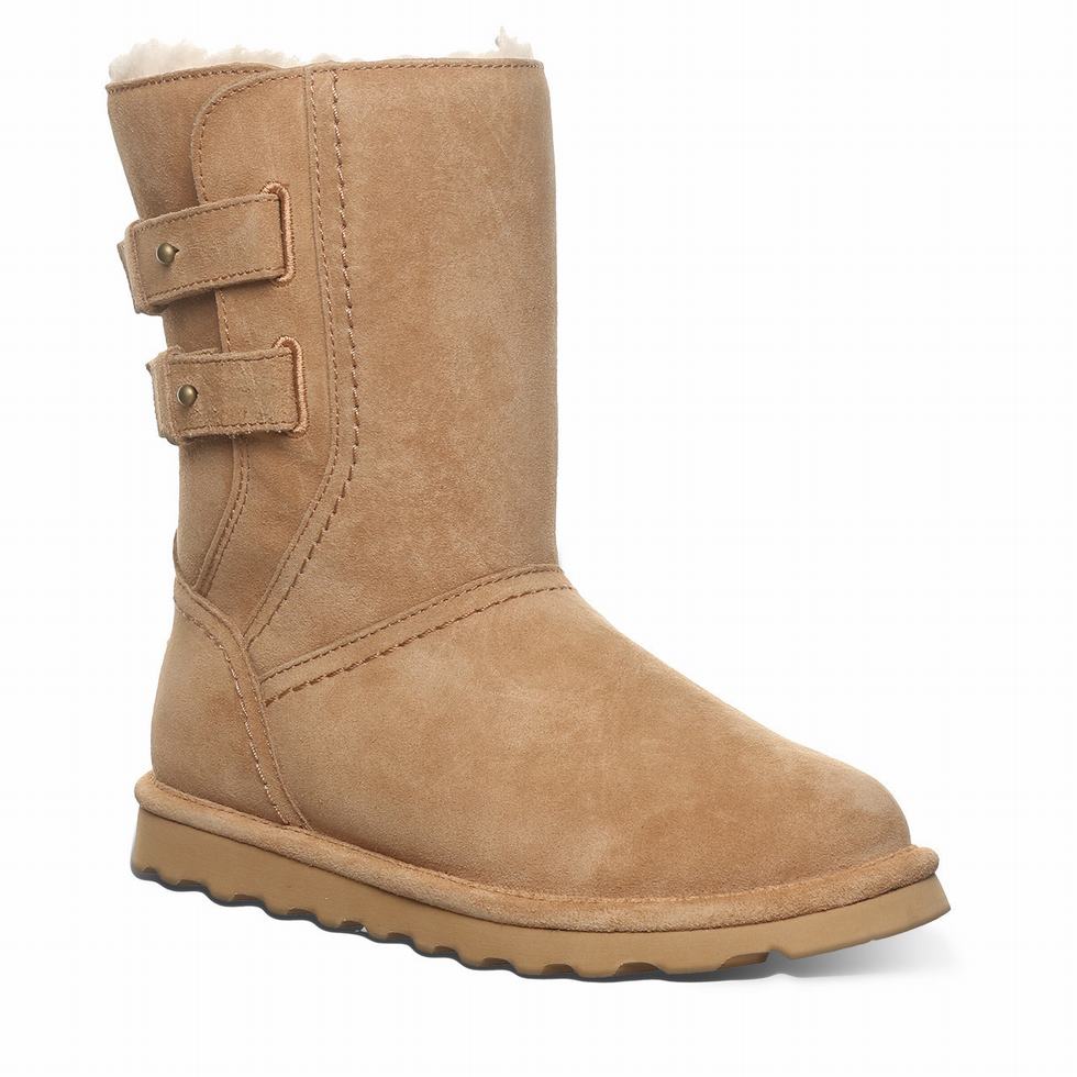 Women Bearpaw Aurelia Boots Brown | TOZ9025XU