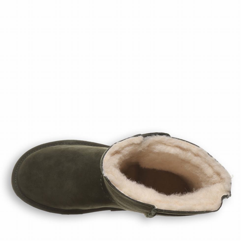 Women Bearpaw Aurelia Boots Green | YRG1085EB