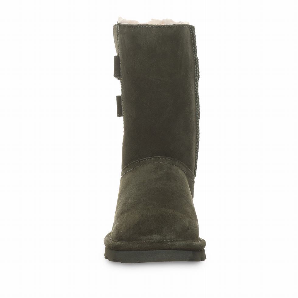 Women Bearpaw Aurelia Boots Green | YRG1085EB