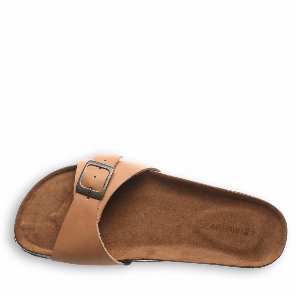 Women Bearpaw Ava Sandals Brown | LMF4210JW