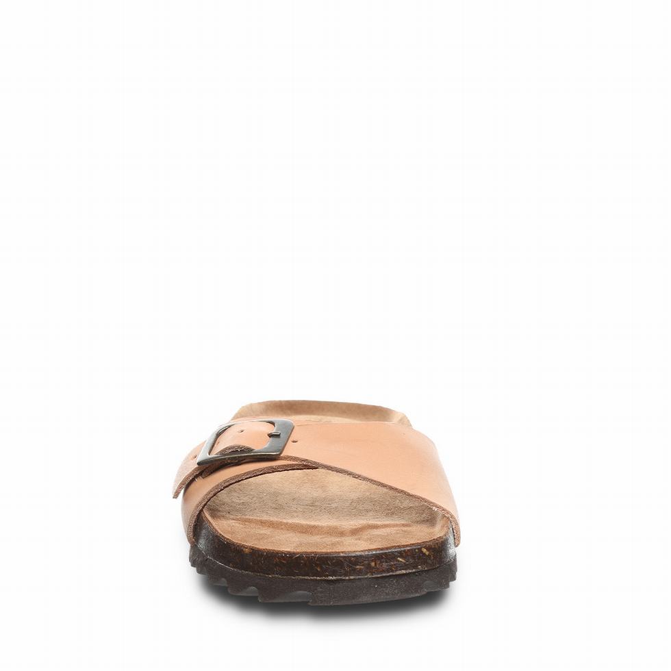 Women Bearpaw Ava Sandals Brown | LMF4210JW