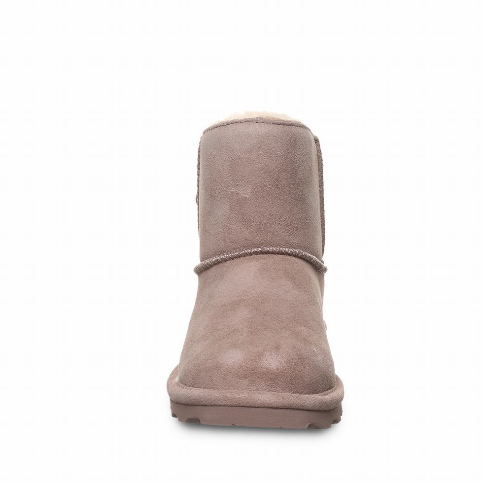 Women Bearpaw Betty Booties Beige | IRY6541CI