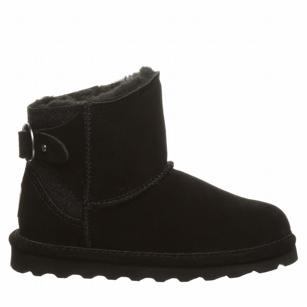 Women Bearpaw Betty Booties Black | PHD1127QV