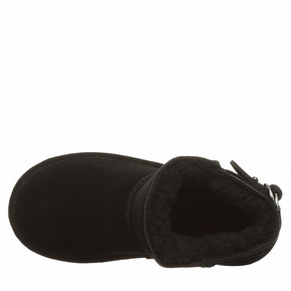 Women Bearpaw Betty Booties Black | PHD1127QV