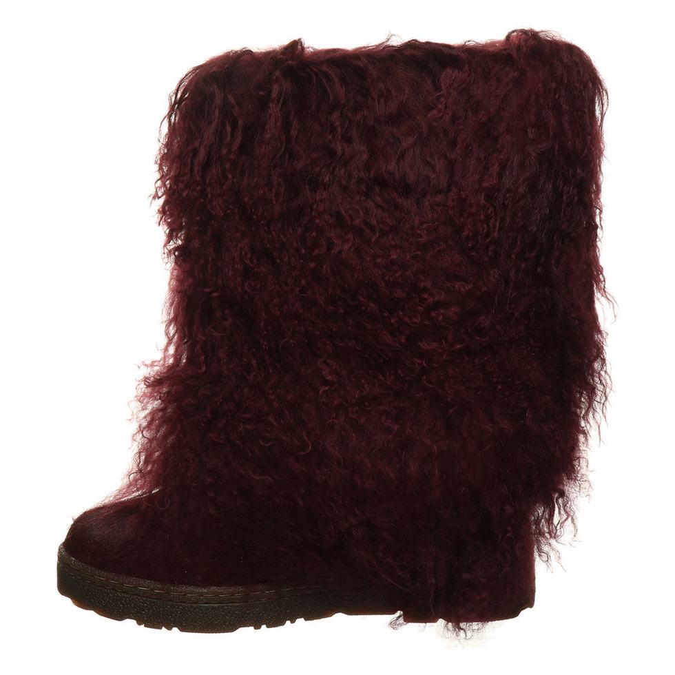 Women Bearpaw Boetis Boots Red | IDP3669MF