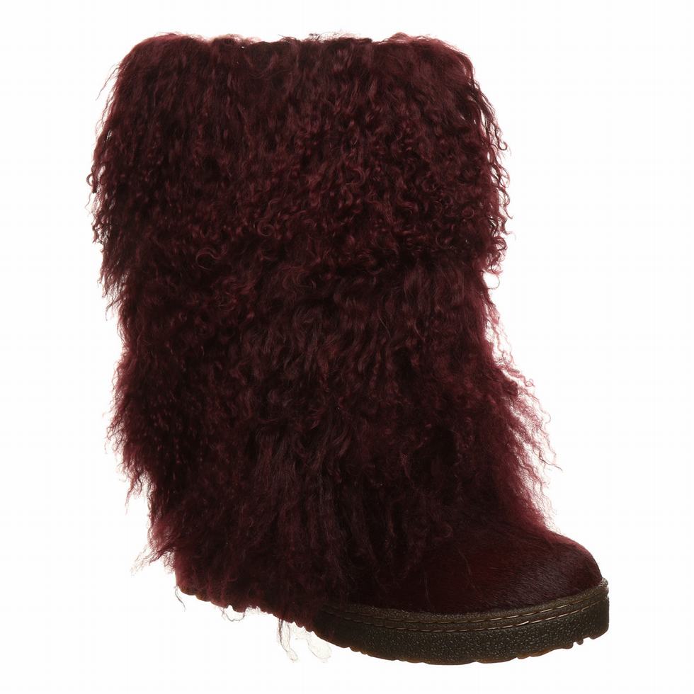 Women Bearpaw Boetis Boots Red | IDP3669MF