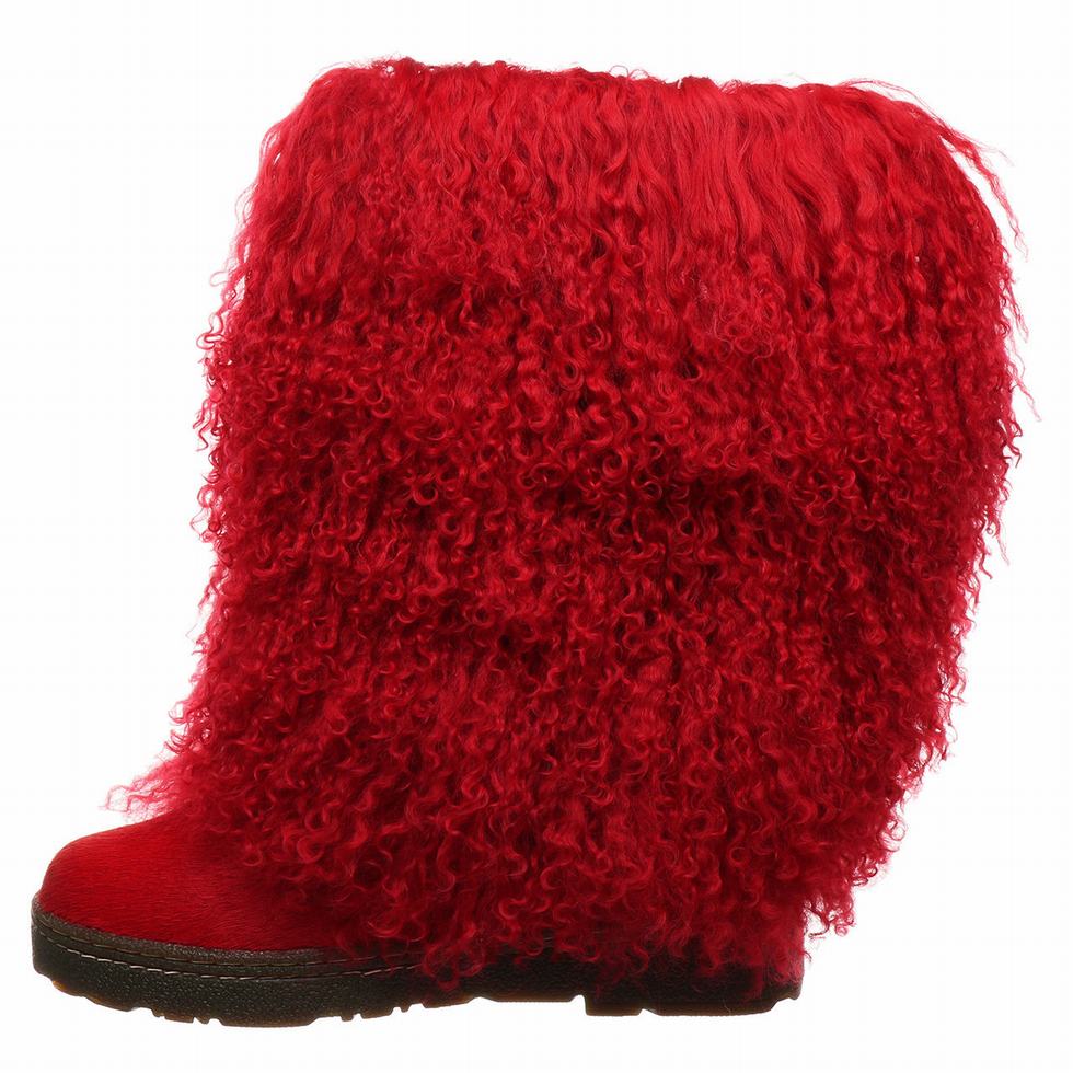 Women Bearpaw Boetis Boots Red | RPB4878IR