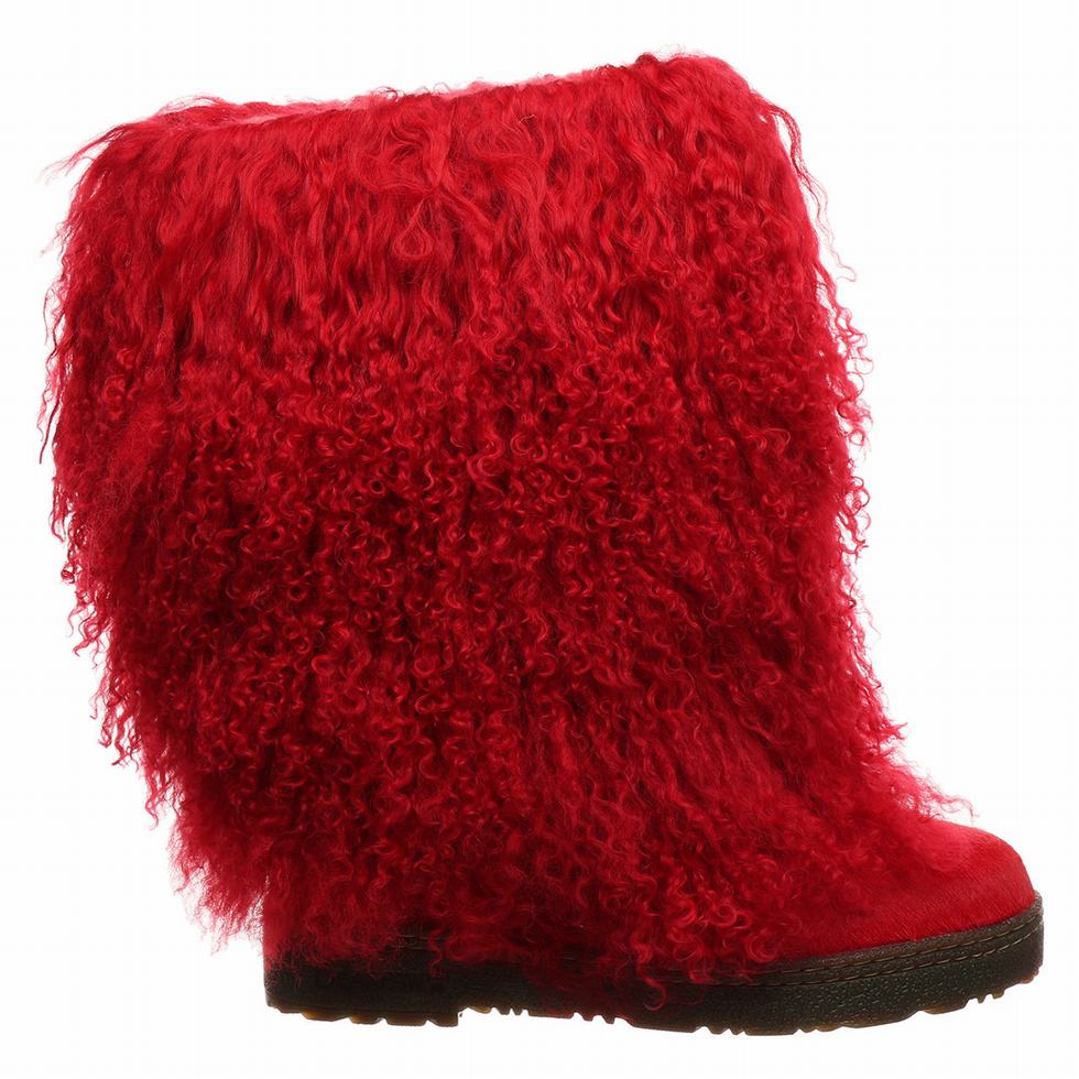 Women Bearpaw Boetis Boots Red | RPB4878IR