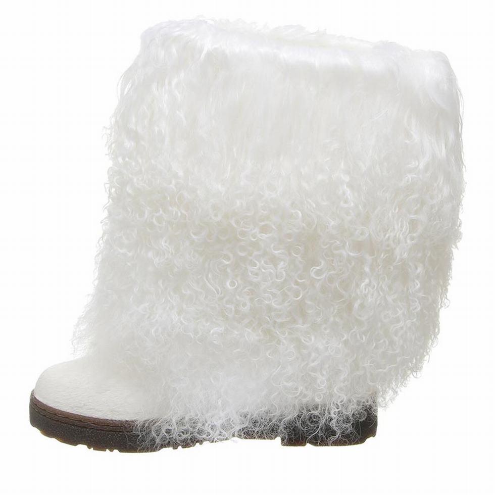 Women Bearpaw Boetis Boots White | XUB7338YY