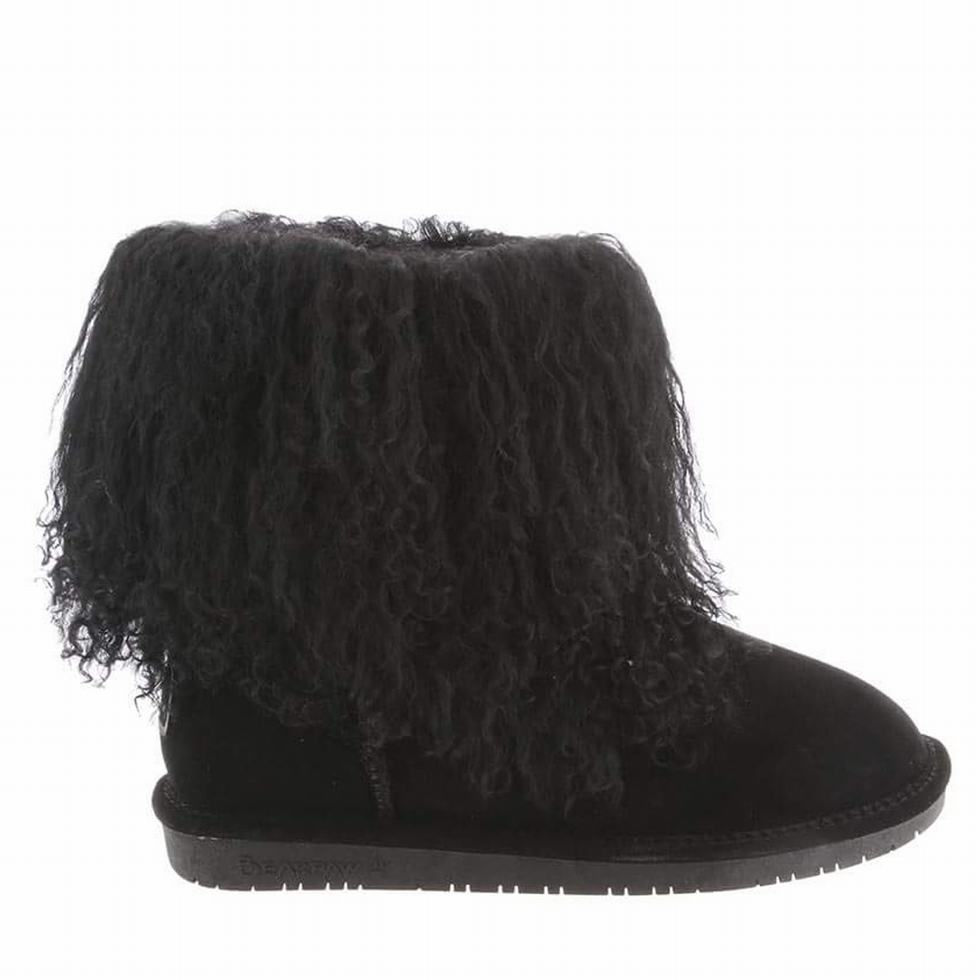 Women Bearpaw Boo Boots Black | WDW3262AU