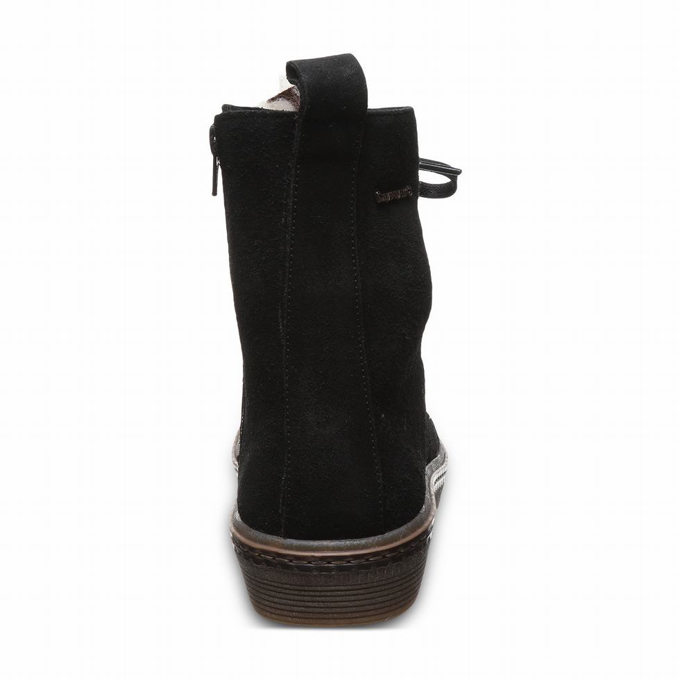 Women Bearpaw Celeste Boots Black | GZN4969XI