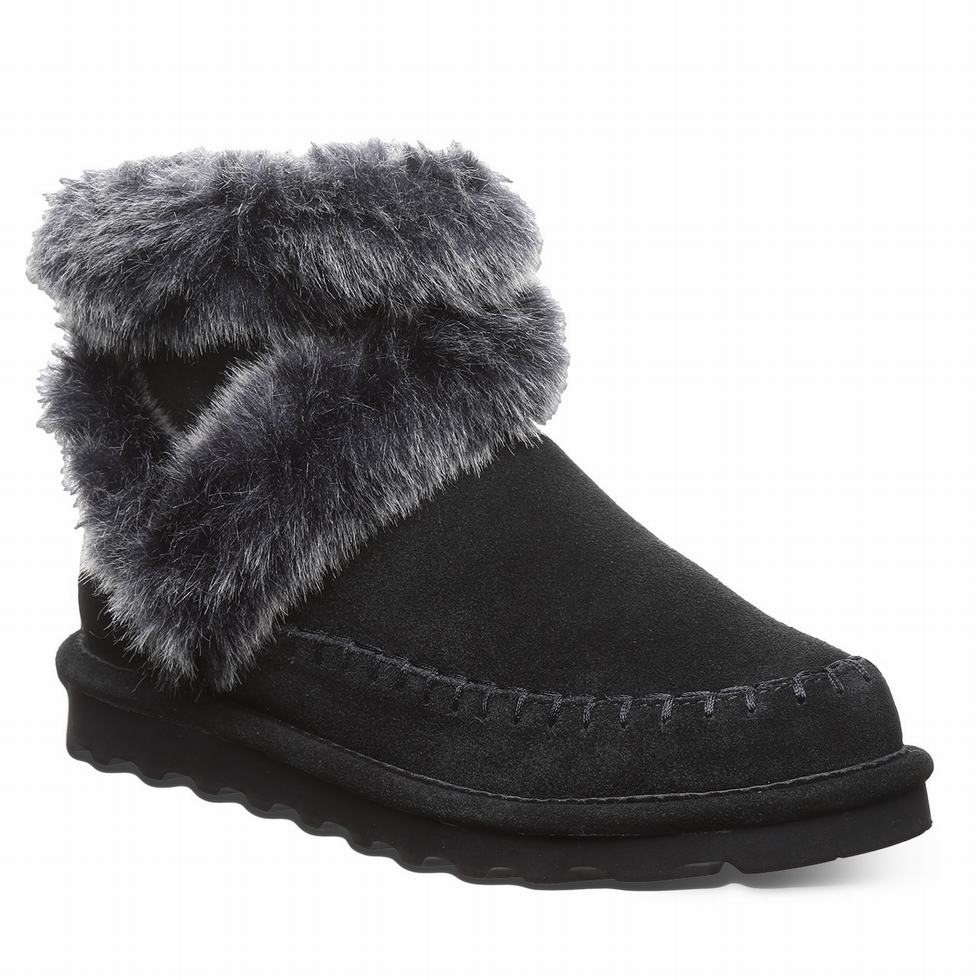 Women Bearpaw Chloe Boots Black | VEZ9968CD