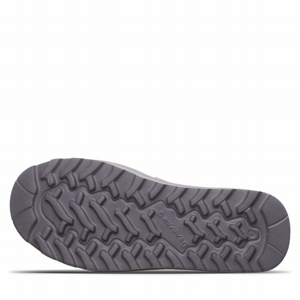 Women Bearpaw Crest Sandals Grey | GKD695TM