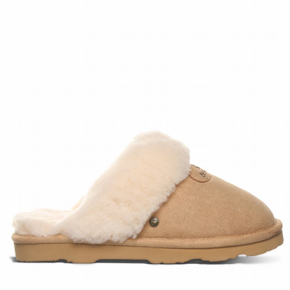 Women Bearpaw Effie Vegan Slippers Brown | ESP353AM