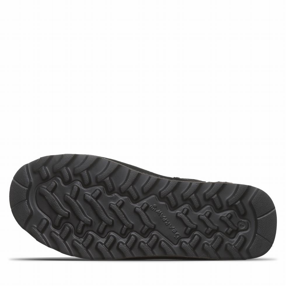 Women Bearpaw Elevation Sandals Black | WWM4591ZE