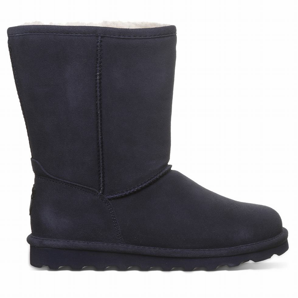 Women Bearpaw Elle Short Boots Blue | GAC6569XJ