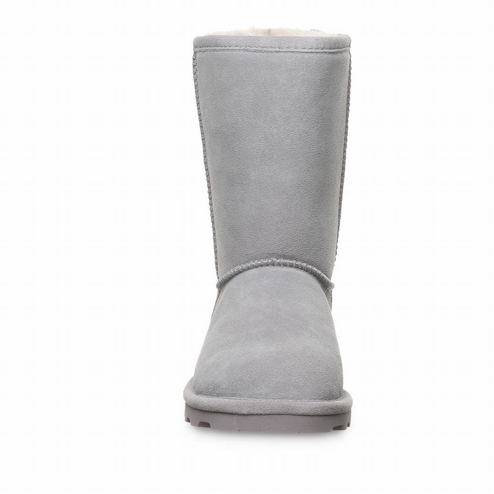 Women Bearpaw Elle Short Boots Grey | FQG2880OZ