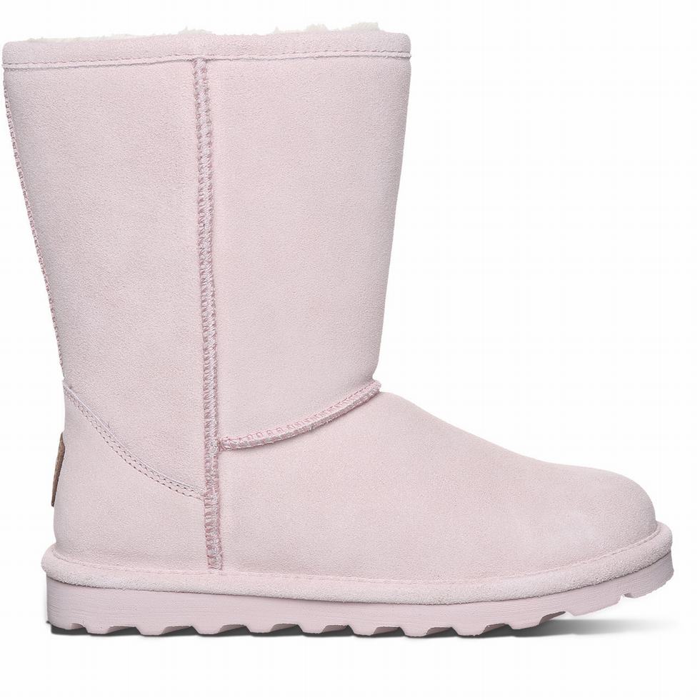 Women Bearpaw Elle Short Boots Pink | CQR9390HL