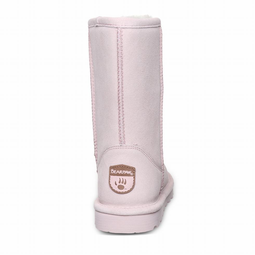 Women Bearpaw Elle Short Boots Pink | CQR9390HL