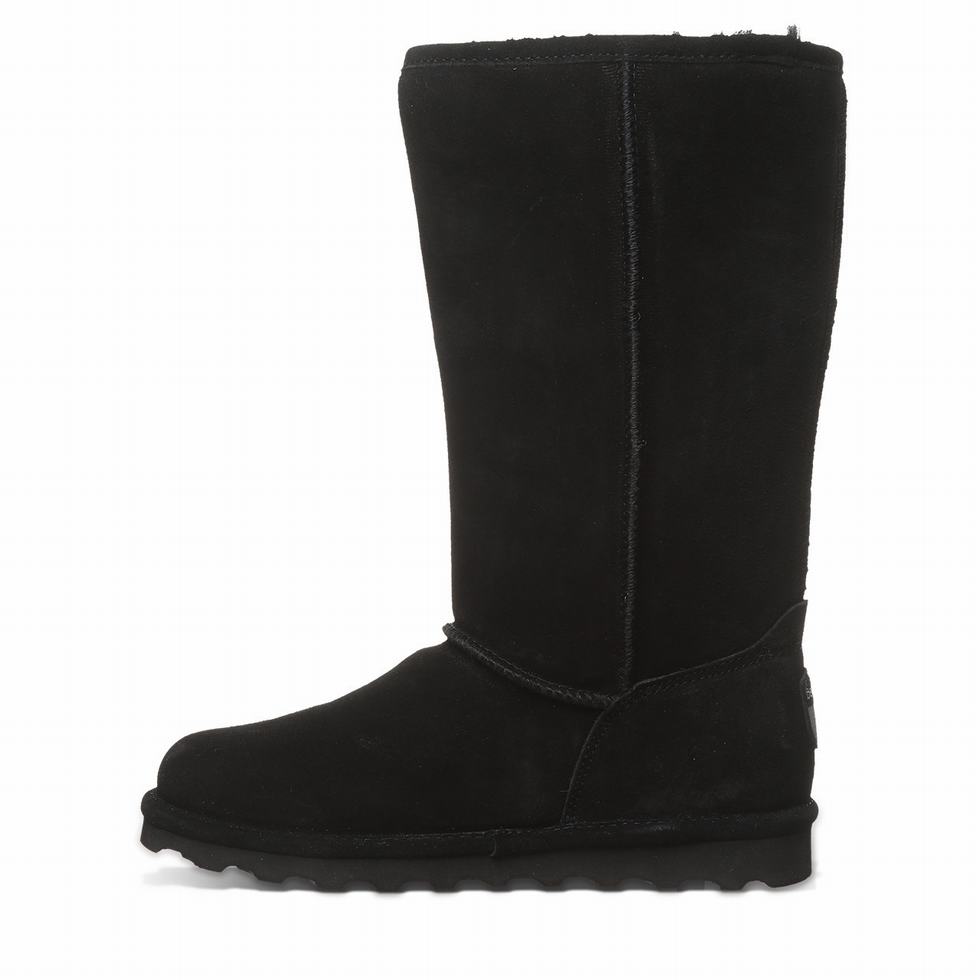 Women Bearpaw Elle Tall Wide Boots Black | KSS4430RC