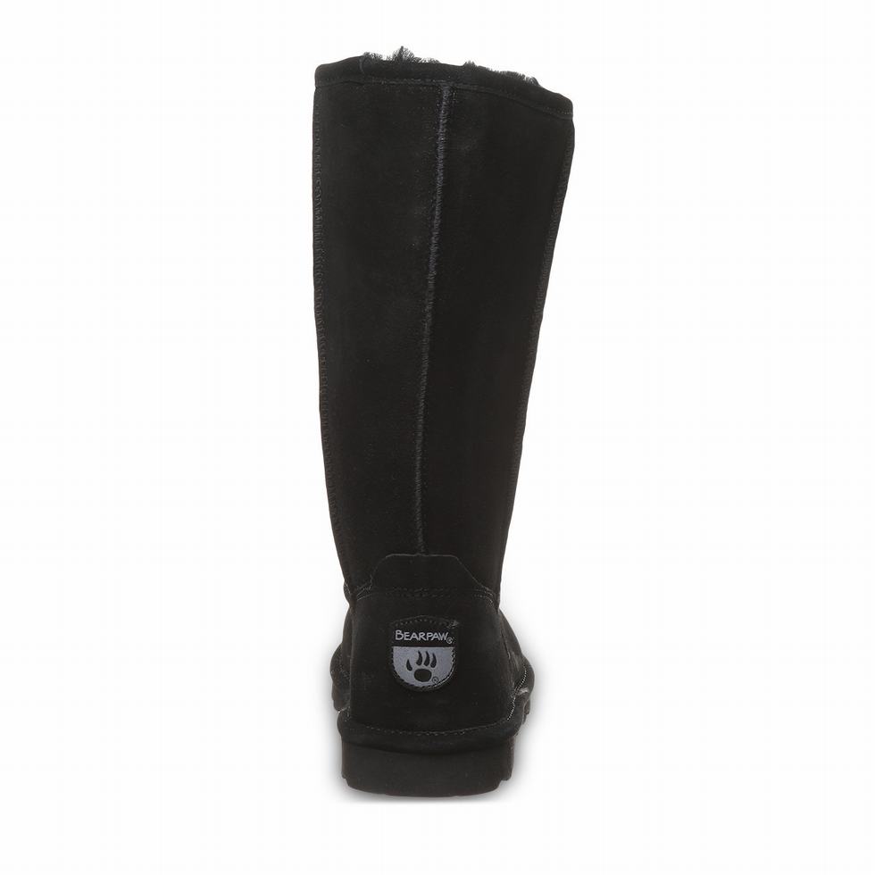 Women Bearpaw Elle Tall Wide Boots Black | KSS4430RC