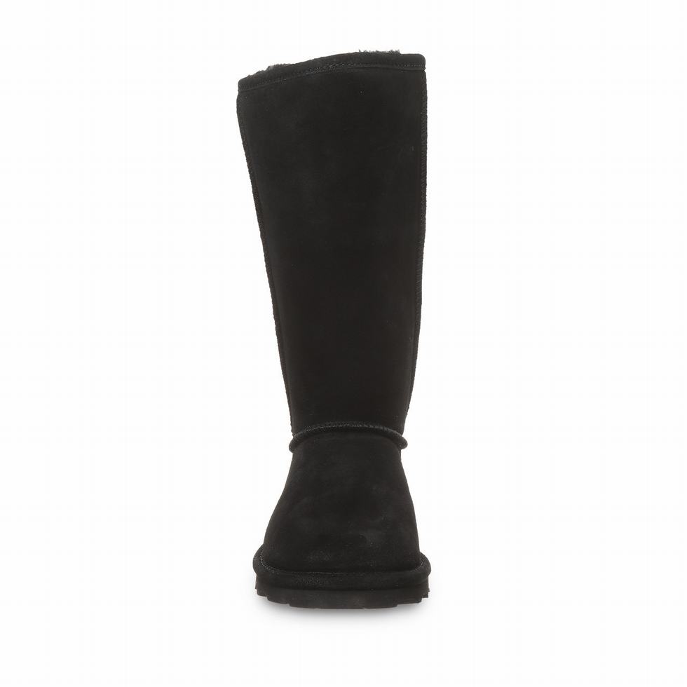 Women Bearpaw Elle Tall Wide Boots Black | KSS4430RC