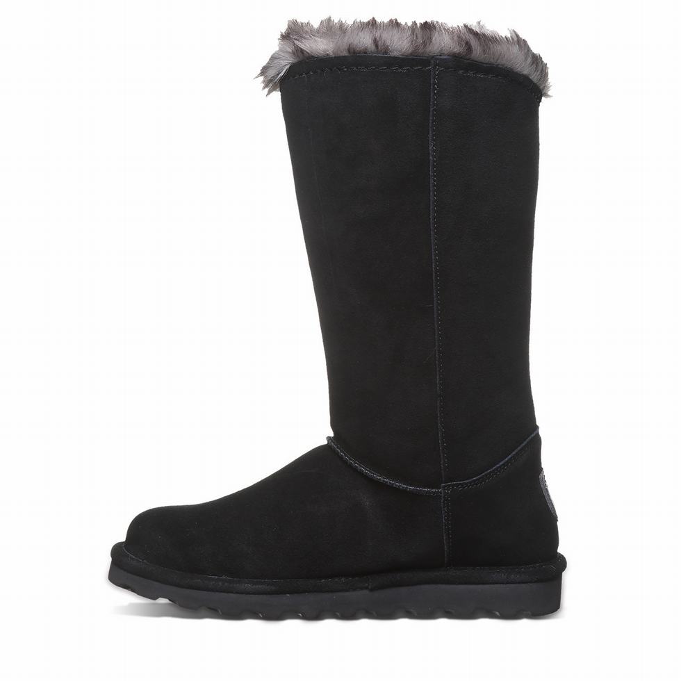 Women Bearpaw Emery Boots Black | CEE4264YK