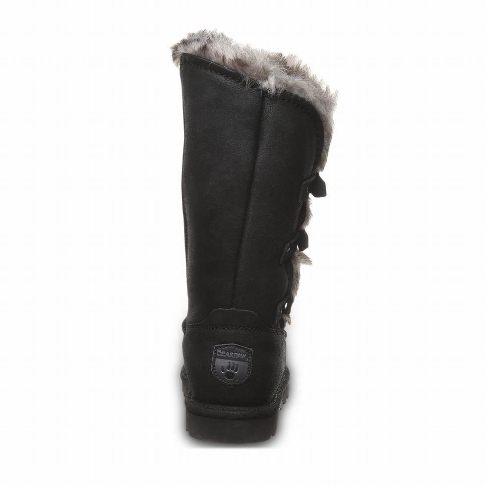 Women Bearpaw Emery Boots Black | KWM7931PI