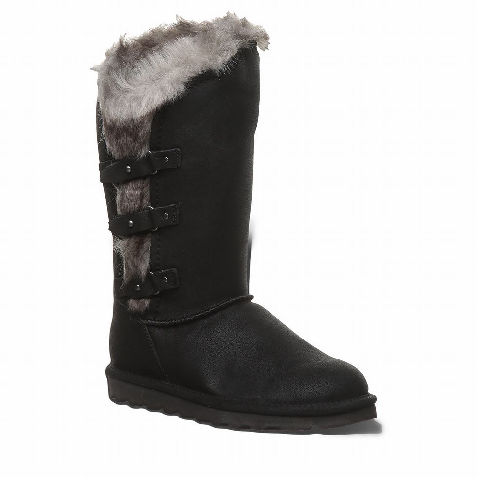 Women Bearpaw Emery Boots Black | KWM7931PI