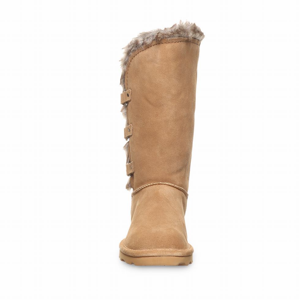 Women Bearpaw Emery Boots Brown | EYJ8280AX