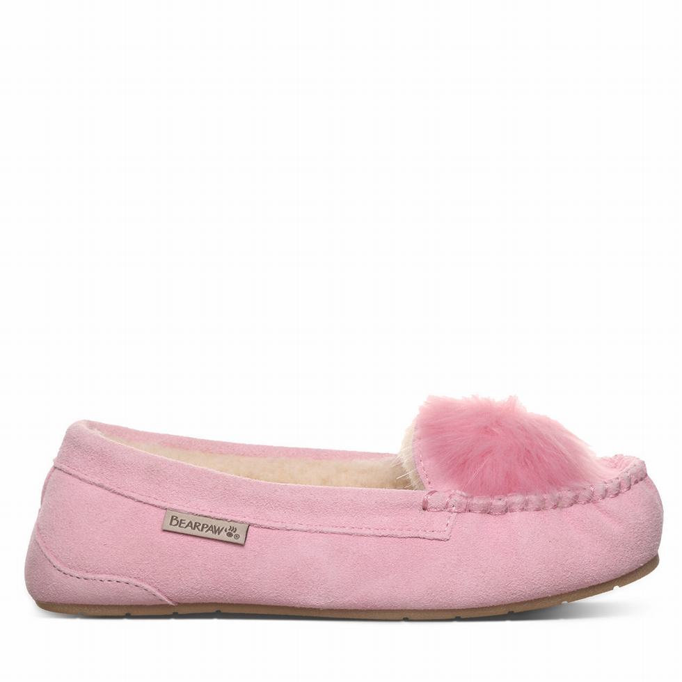 Women Bearpaw Erika Slippers Pink | CKX3524GF