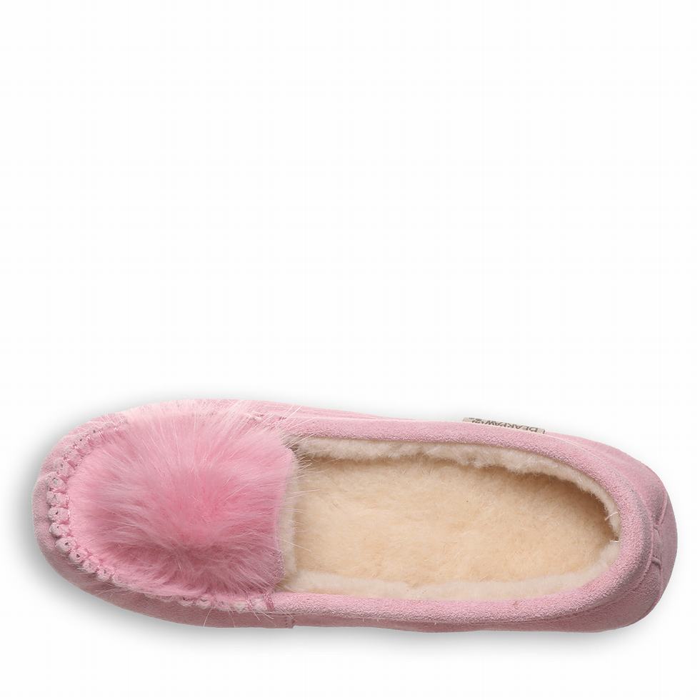 Women Bearpaw Erika Slippers Pink | CKX3524GF