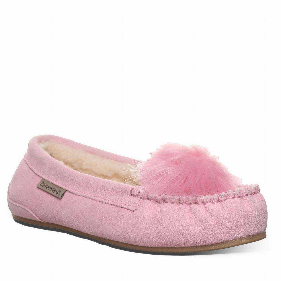 Women Bearpaw Erika Slippers Pink | CKX3524GF