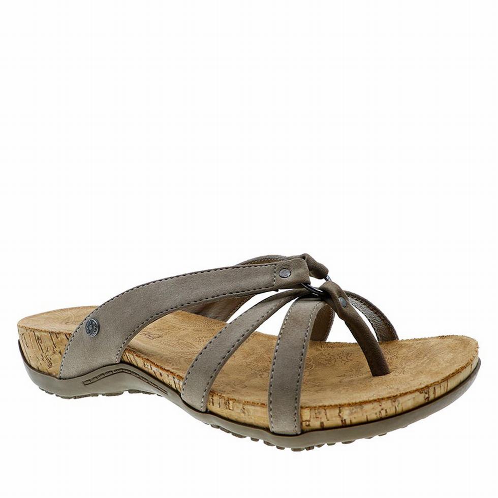 Women Bearpaw Fawn Sandals Brown | UTA6526PD