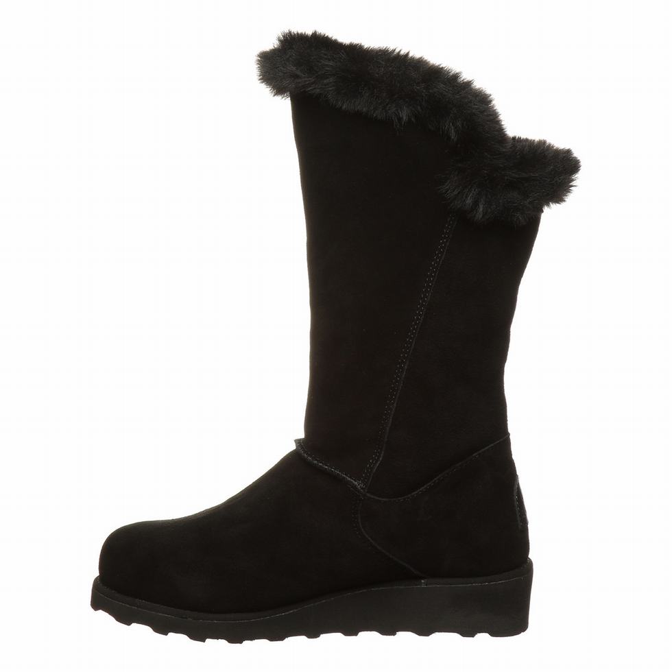 Women Bearpaw Genevieve Boots Black | SXH9350HV