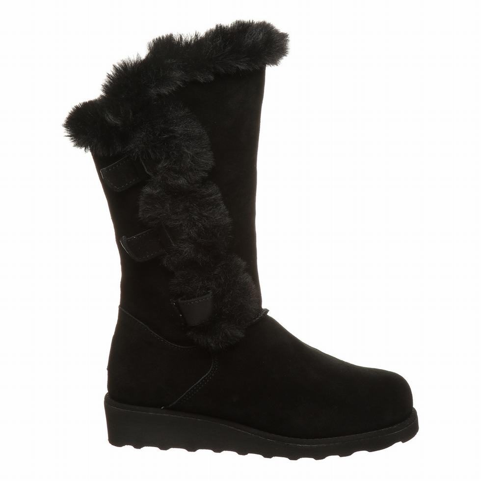 Women Bearpaw Genevieve Boots Black | SXH9350HV