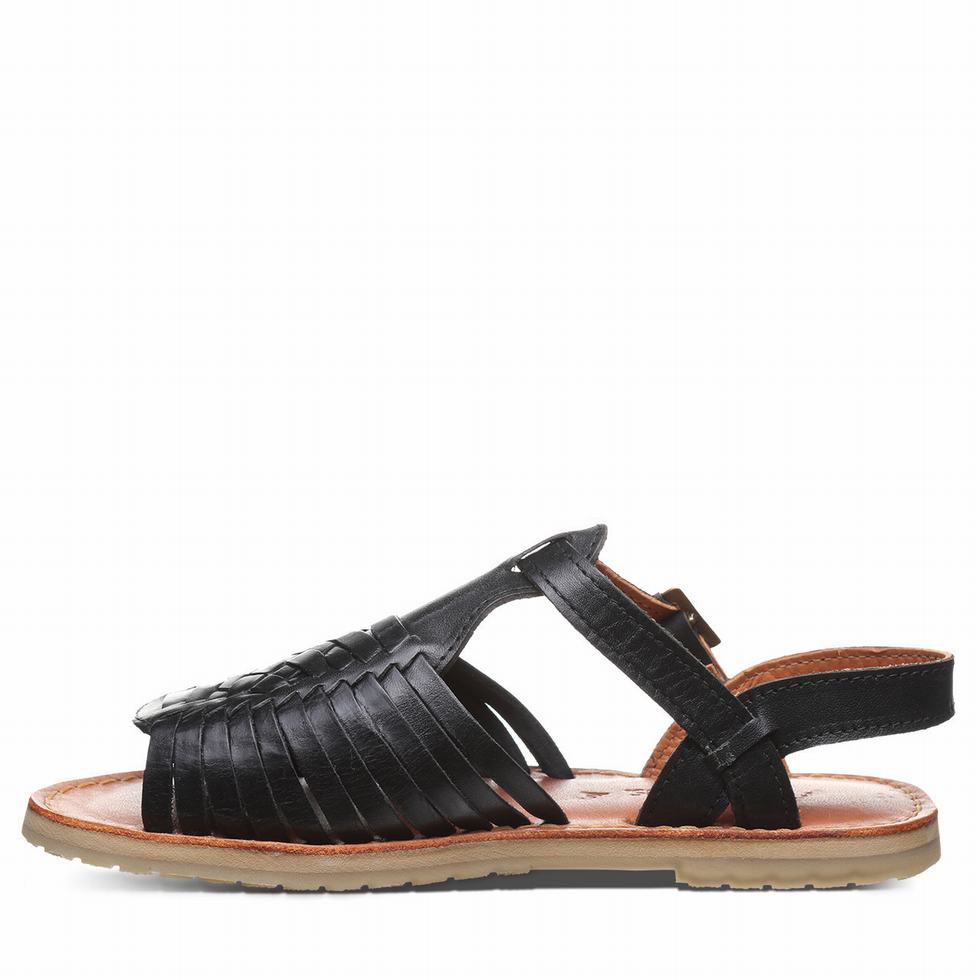 Women Bearpaw Gloria Sandals Black | AZY1081AM