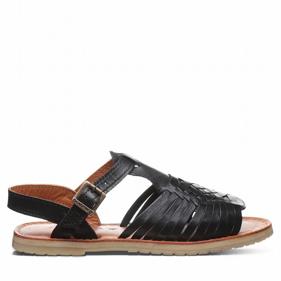 Women Bearpaw Gloria Sandals Black | AZY1081AM