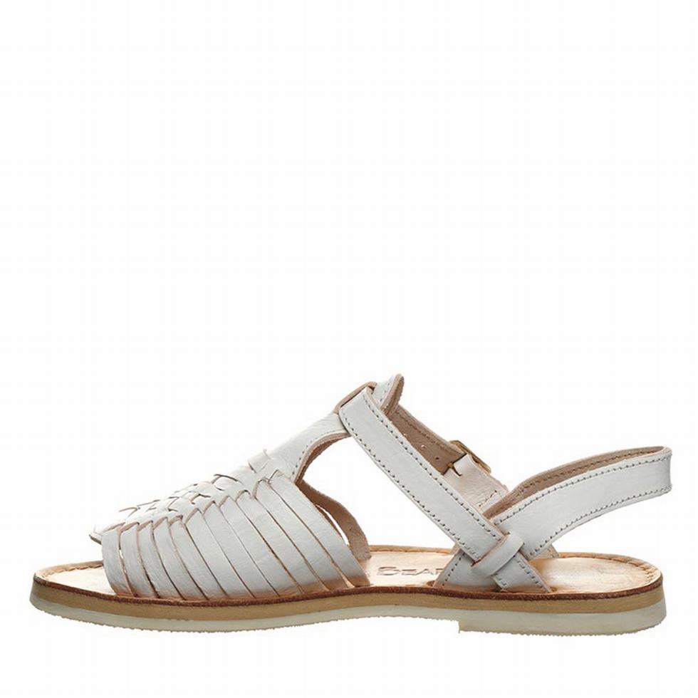 Women Bearpaw Gloria Sandals White | QTK7557OR