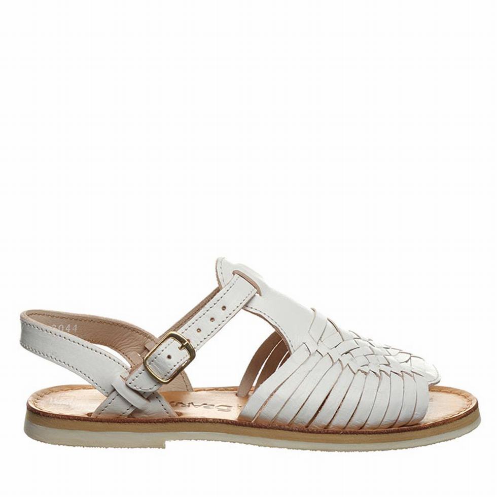 Women Bearpaw Gloria Sandals White | QTK7557OR