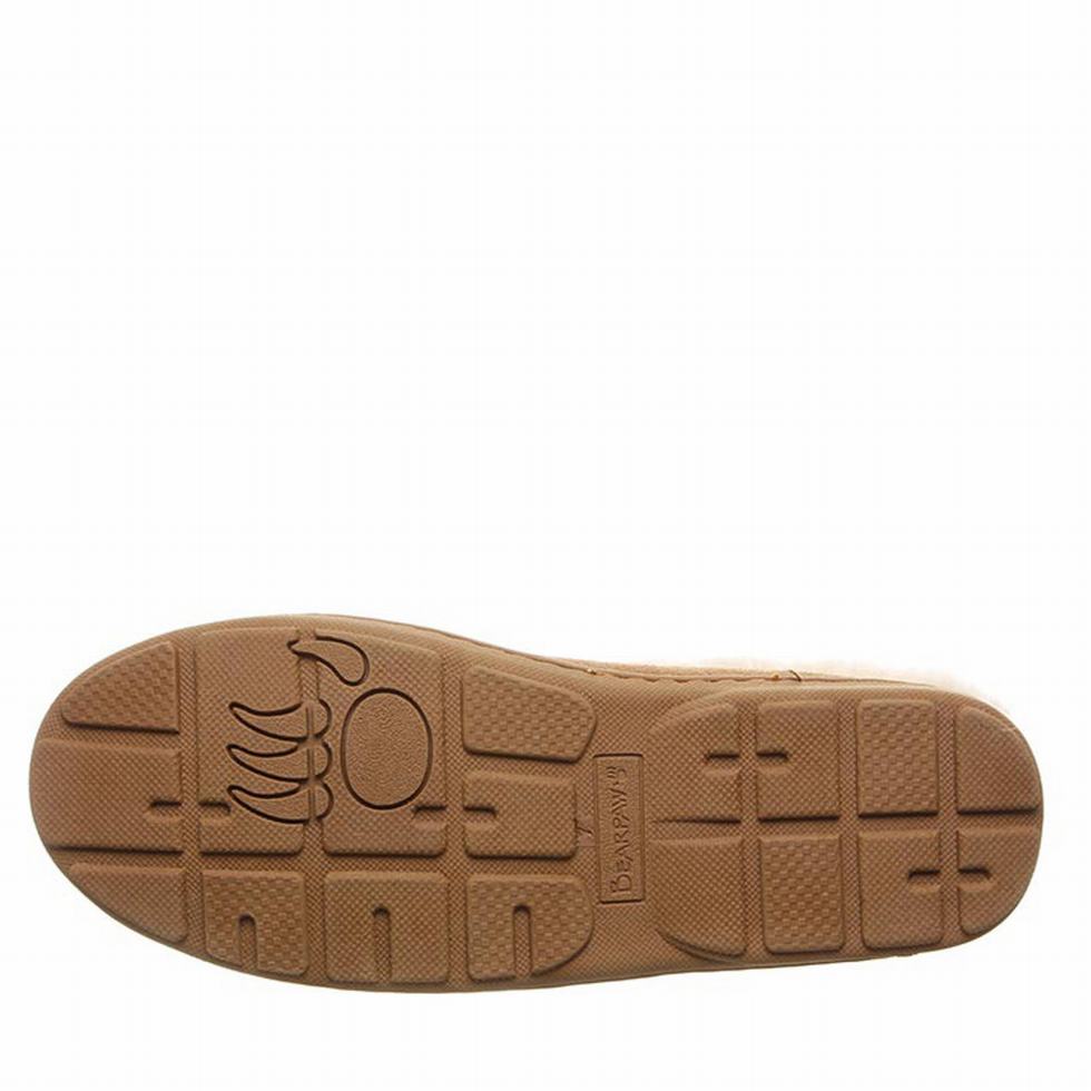 Women Bearpaw Indio Slippers Brown | ERU1653II