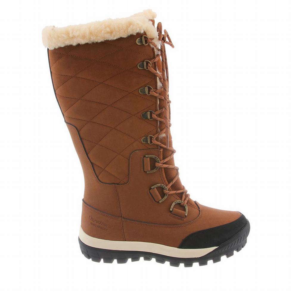 Women Bearpaw Isabella Boots Brown | TEO8949IR